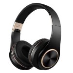 2025 nouveau casque sans fil bluetooth bandeau st�r�o casque support carte sd avec micro pour xiaomi ...