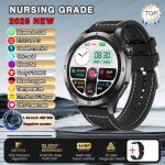 2025 nouveau pour huawei ecg + ppg traitement laser sant� montre intelligente cardiaque hommes hd appel ...