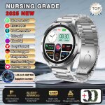2025 nouveau pour huawei ecg + ppg traitement laser sant� montre intelligente cardiaque hommes hd appel ...