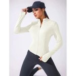2025 nouvelle collection manteau de yoga veste de sport courte pour femmes vêtements de fitnes amincissant ... 2025 nouvelle collection manteau de yoga veste de sport courte pour femmes vêtements de fitnes amincissant ...