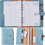 2025 semainier a5 vertical rechargeable - 1 semaine sur 2 pages organiseur avec onglets mensuelpocheporte ...