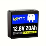 20ah 12v 256wh batterie lithium fer phosphate lifepo4batterie pour la roue de puissance