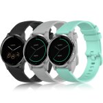 20mm bracelet compatible pour garmin venu / sq music / venu sq / venu 2 plus / garmin vivoactive 3 / ...
