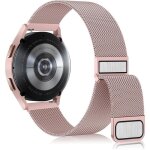 20mm m�tal bracelet compatible pour samsung galaxy watch 4 / 5 / 6 / 7 / active 2 / active 40mm 44mm ...