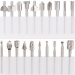 20pcs 3mm 1 / 8 fraises acier rapide fraises � bois kit daccessoires pour dremel foredom proxxon rotatif ...