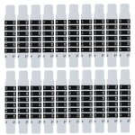 20pcs bande thermom�tre frontal fi�vre r�utilisable mesure temp�rature rapide pr�cise usage adulte b�b� ...