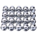 20pcs febi - bilstein ecrou de roue chrom de voiture m12 x 1. 5 compatible pour ford jante alliage