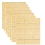 20pice papier peint 3d brique pierre adhesif mural autocollant 38  35cm papier peint adhesif mural ...