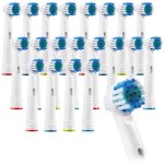 Brossettes de rechange - oral b - precision clean - 20 pièces - nettoyage quotidien efficace Brossettes de rechange - oral b - precision clean - 20 pièces - nettoyage quotidien efficace