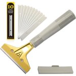 21 * 10 cm grattoir avec 10 lames grattoir papier peint grattoir vitre pour colle carrelage de fen�tremiroir ...