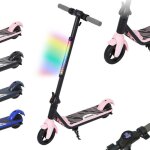 21. 6v trottinette �lectrique pour enfants 2 vitesses pliable frein �lectronique moteur sans balais f602 ...