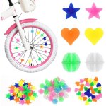 216 pices perles de rayon de vlo colores perles de rayon de roue de vlo dcorations de rayon de roue ...