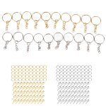 220pcs anneaux de porte - cl�s fendus �pingles � oeil de pendentif lettres chiffres bricolage pour artisanat ...