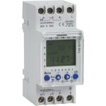 Minuterie programmable 2 canaux 7 jours 24h 220v lcd + transformateur 220 / 12v 15w tm612