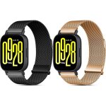 22mm bracelet compatible avec xiaomi redmi watch 5 active / redmi watch 5 litemagn�tique acier inoxydable ...