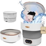 22w mini machine  laver pliante machine  laver portable de 15l trois modes de nettoyage lavage et schage ...