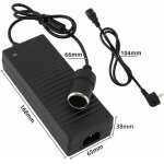 230v vers 12v 10a 180w convertisseur de tension automobile adaptateur de courant alternatif 230v vers 12v 10a 180w convertisseur de tension automobile adaptateur de courant alternatif