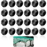 24 goujons ronds vis b�ches fixation filets remorque charges l�g�res accessoires universels v�hicules ...