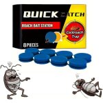 24 pcs stations dapp�ts pour cafards pi�ges � cafards utilisation int�rieure ext�rieure pour petits et ...