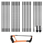 24 pi�ces lames de scie � chantourner 127mm 10 / 15 / 18 / 24lame de scie a metaux pour couper le bois ...