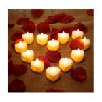 24 pièces led bougies chauffe - plat forme de c?ur led bougies d?amour pour saint - valentin (lumière ... 24 pièces led bougies chauffe - plat forme de c?ur led bougies d?amour pour saint - valentin (lumière ...