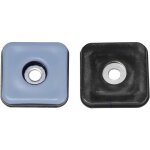 24 pi�ces de patins t�flon 25mm pieds de chaise avec vis patins � visser pour bureau et chaise patin