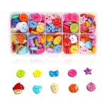 240 pices bouton couture boutons en rsine pour toutes les activits de loisirs cratifs tricot comptage ...