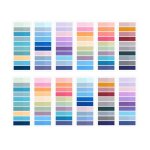 2400 pi�ces marque page adhesif marque page post it post it transparent notes adh�sives index tabs peut ...