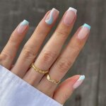 24pcs faux ongles français carré court a coller violet rose brillant acrylique xd1631 24pcs faux ongles français carré court a coller violet rose brillant acrylique xd1631