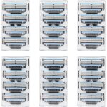 24pc lames de rasoir mach 3 hommerecharges de lames de rasoir compatible avec manche mach 3triple lameconcepti ...