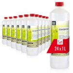 H�fer chemie acide ac�tique 60% 24 x 1 l - nettoyant d�tartrant puissant pour m�nage et industrie
