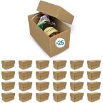 25 bo�tes en carton �l�gantes pour cadeaux 180x95x105 mm - faciles � assembler personnalisables pour ...