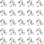 25 pices attache de fixation pour tube en u 20 mm u - collier de serrage tuyau robustes fixation grillage ...