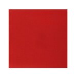 25 serviettes de table jetable papier airlaid 40cm rouge