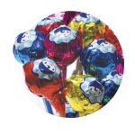 25 sucette boules pierrot gourmand assorties