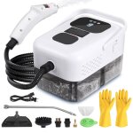2500w nettoyeur vapeurnettoyeur vapeur professionnel avec 3 t�tes de brosse r�glables sur 1200ml r�servoir ...