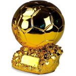25cm troph�e de football - r�plique coupe du monde - golden ballon - id�al pour collection et cadeau