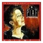 25e anniversaire volume 1 piaf edith francais