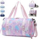 25l impermable sac de voyage sac de sport fillelicorne sac weekend enfant avec compartiment  chaussures ...