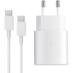 25w chargeur rapide pour samsung galaxy s24 s23 s22 s21 s20 s10 a14 a23 a34 a54 a53 z fold flip 4 / 5 ...