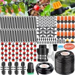 263pcs kit dirrigation goutte kit dirrigation goutte  goutte automatique avec 40m + 10m tuyau systme ...