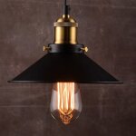 26cm r�tro lustre suspension industrielle e27 douille plafonnier luminaire en fer ajustable pour salon ...