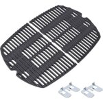 273 x 389 cm grilles de cuisson en fonte pour weber q200 q220 q2000 q2200 grill � gaz grilles de rechange ...
