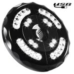 28 led lumi�re parasol 3 modes �clairage lampes?chargement usb pour parasollumi�re de secourscamping ...