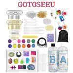 288 pices fournitures en rsine poxy fournitures de rsine pigment kit de colorant  colorier liquide ...