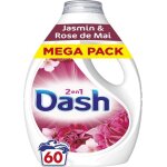 2en1 lessive liquide 60 lavagesjasmin et rose de maiavec 3 semaines de fracheur * et lenorfabrique ...