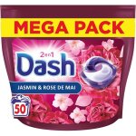 2en1 pods lessive en capsule 50 lavages jasmin et rose de mai 3 semaines de fra�cheur * avec l?adoucissant ...