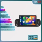 2g + 32g autoradio android 13 pour fiat panda 2013 - 2020 multim�dia avec 7�cran tactile 2din carplay ...