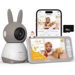 Babyphone cam�ra b�b� 2k 5 ptz 360� visiophone connect� smartphone alertes intelligentes vision nocturne ...
