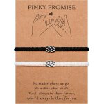 2pcs bracelet couple bracelet amoureux kabbalah porte - bonheur amulette cadeau couple pour hommes petit ...